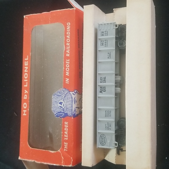 Train set piece box car Ho by Lionel 0865-225 gray - Picture 10 of 12